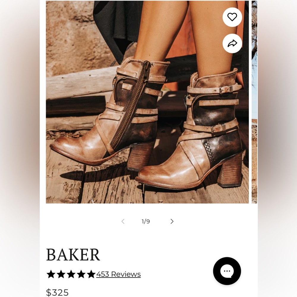Freebird Baker. Worn twice, excellent condition.